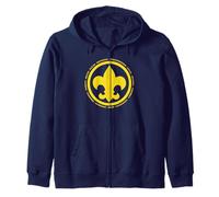 Scouting Fleur De lis & Scout Law BSA Cub Scouts Logo Sudadera con Capucha