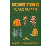 Scouting Word Search Puzzle Book: Scouting Spirit Hidden in Words,Word Searches with Easy to Read print about Scouting, Scouts, Adventure, gifts, 6x9 inches, 50+ puzzles,110 pages
