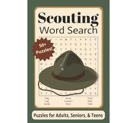 Scouting Word Search Puzzles: Word Search Puzzles with Easy to Read Print about Scouting, Camping, Hiking, Outdoors and More | 6x9 inches, 110 pages | ... Gift for Vacations, Holidays, and Relaxation