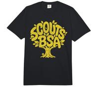 Scouts BSA Tree Art Outdoors Nature Distressed Graphic Comfort Colors Adult Heavyweight T-Shirt