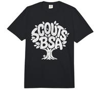 Scouts BSA Tree Art Outdoors Nature Distressed Graphic Comfort Colors Adult Heavyweight T-Shirt
