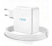 SCOVEE 45W T-Tip Cargador Mac Book Air, 45W T-Tip Adaptador Rápido Compatible con Mac Book Air 11 Pulgadas y 13 Pulgadas 2012-2017, para Modelos A1435, A1436, A1465, A1466