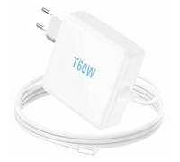 SCOVEE 60W T-Tip Mac Book Pro Cargador, 60W T-Tip Adaptador Rápido, Compatible con Mac Book Air y Mac Book Pro de 11' y 13' Pulgadas 2012~2018, para Los Modelos A1425, A1435, A1502, A1465