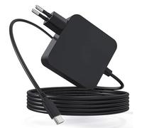 SCOVEE Cargador USB c 65W, Cargador de computadora USB c Compatible con Macbook Pro/Air, Lenovo Thinkpad Yoga, Huawei Matebook, HP Chromebook, ASUS Zenbook,Match con DELL Type C Adaptador rápido