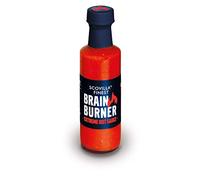 Scovilla 's Finest Brain Burner 100 ml | Salsa de chile extremadamente afilada con Trinidad Scorpion & Carolina Reaper | Salsa caliente