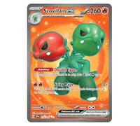 Scovillain ex 216/191 - Tarjeta de Pokémon ultra rara de arte completo | Cartas Pokémon brillantes | Pokémon EX | Chispas crecientes | Pokémon escarlata y violeta | Autenticado por Titan Cards