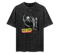 Scp-096 The Shy Guy Mens T-Shirt Black Unisex tee S