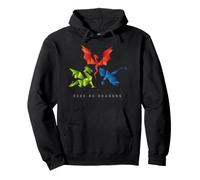 SCP-1762 Donde los Dragones fueron Dragones Estilo Origami Sudadera con Capucha