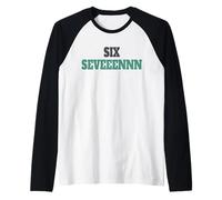 SCP 67 Six Seven 6 7 Meme Design 6 7 Camiseta Manga Raglan