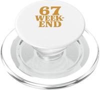 SCP 67 Six Seven 6 7 Meme Design 6 7 PopSockets PopGrip para MagSafe