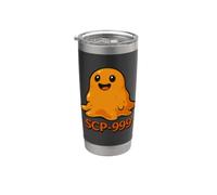 SCP-999 El Monstruo Cosquillas Lindo Blob Vaso térmico de acero inoxidable de doble pared