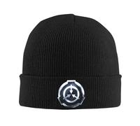 SCP Foundation Logo Hats Autumn Winter Beanie Fashion Fictional Organisation Caps Unisex Acrylic Bonnet