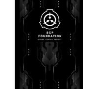 SCP Foundation - Notebook - College-ruled notebook - 200 pages - 100 sheets - 8,5 x 11 inches - Secure. Contain. Protect.