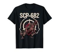 SCP Foundation SCP-682 Hard-to-Destroy Reptile Keter Camiseta gráfica económica