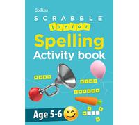 SCRABBLE™ Junior Spelling Activity book Age 5-6