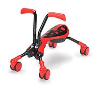 Scramblebug Escarabajo Portador de 4 Ruedas para niños de 1 a 3 años, Plegable, desarrolla Equilibrio y Las Habilidades motoras, Ruedas antiarañazos de 360 Grados