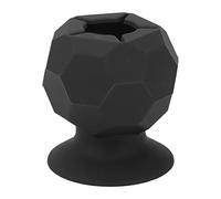 Scrap Collector Portable Silicone Suction Cup Hand Made Waste Collection Ball Storage Tool for Crafting Office DIY Projects Lightweight Durable Safe Material (Black)