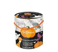 ScrapCooking 2026 Cubo de 16 moldes de Acero Halloween, Estaño, Blanco