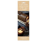 ScrapCooking 9476-2 hojas de transferencia de costura para imprimir diseño en tronco o carcasa de chocolate