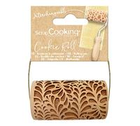 SCRAP COOKING - Mini rollo de madera "Ondines" - Decoración de huellas grabadas en relieve - Molde para decoración de galletas, arenadas, galletas - 5308