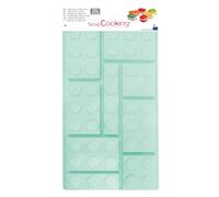 Scrapcooking Molde Silicona Ladrillos, Azul