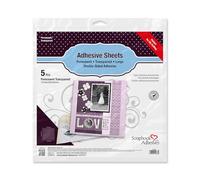 Scrapbook Adhesives By 3L álbumes de Recortes de 3 l, Hojas Adhesivas Sheets, Acrílico, Clear, 30x30 cm