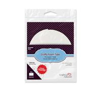 Scrapbook Adhesives By 3L Crafty Foam Tape, White, 4.75x0.2x7.9 Inches