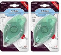 Scrapbook Adhesives By 3L E- Z Runner-Dots-Refllable-Repositionable, Clear, 0.85x3.5x6.6 Inches, 01204 (Paquete de 2)