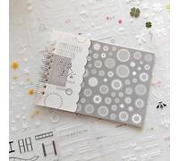 Scrapbook Journaling Zubehör Set,20 Hojas Scrapbook Art Aesthetics Stickers for Junk Journal,Planner,Notebook,Photo Frame,DIY Craft(Adorn1)