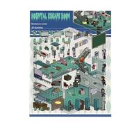 Scrapbook Scene Stickers Pack - Miniature Landscape Paper Stickers, Creative Journaling Craft Supplies, Decorative DIY Elements | Stress Relief Sticker Set For Teens Adults Kids Art Planning Fun