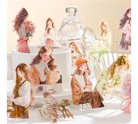 Scrapbooking Accessories - Juego de pegatinas, 180 piezas para personas Clip Accessories pegatinas Bullet Magazine, álbum, calendario artesanal (Tendencia)