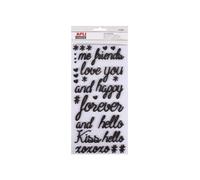 Scrapbooking APLI ABC Stickers EVA