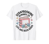 Scrapbooking Nos Recuerda Que la Vida ha Sido Buena Camiseta
