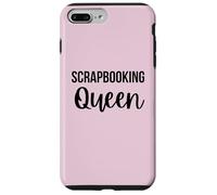 Scrapbooking Queen Funny Crafting para Artesanos de Papel Carcasa para iPhone 7 Plus/8 Plus