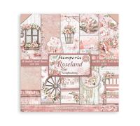 Scrapbooking Small Pad 10 hojas cm 20.3X20.3 (8"X8") - Roseland
