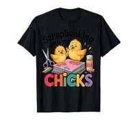 Scrapbooking with My Chicks Lindo Chicken Craft Camiseta