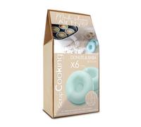 Scrapcooking 29130 - Molde de silicona para repostería, 6 moldes de silicona