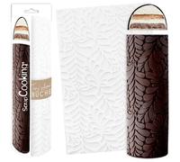 ScrapCooking Alfombra de silicona 3D Ondine 2975 para troncos de Navidad, pasteles y ganaches