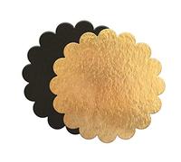 Scrapcooking 5196 - Soporte para tartas (5 unidades), color dorado y negro