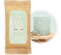 ScrapCooking 8560 - Polvo de terciopelo para nieve, color blanco