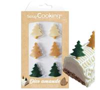 ScrapCooking 8560 - Polvo de terciopelo para nieve, color blanco