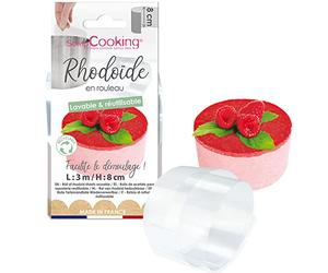 ScrapCooking 9425 - Cinta Rhodoïd para entremeses en PVC Multicolor 9,4 x 6 x 6 cm