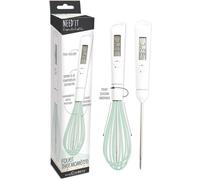 ScrapCooking Batidor de pastelería y termómetro 2 en 1