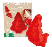 ScrapCooking - Molde de Empanadilla Árbol de Navidad - Molde Navideño para Empanadilla de Manzana y Chocolate - Empanadas, Pastel, Repostería, Cumpleaños