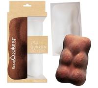 ScrapCooking - Molde de Silicona Osito - 22 × 12,7 × 8 cm - Para Pastel tartas por capas, rainbow cakes y pasteles de cumpleaños - repostería para Navidad y celebraciones - 2898