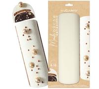 ScrapCooking - Molde para Tartas 28 cm - Tronco de Navidad - Revestimiento antiadherente, molde para tartas y pasteles, molde cilíndrico de metal, Navidad, apto para horno y congelador - 1293
