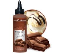 ScrapCooking - Nappage Chocolat 160 g - Flacon Squeezer - Pour Topping & Décoration Gâteaux, Glaces, Yaourts, Crepes & Gaufres - Déco Alimentaire Pâtisserie - 8563