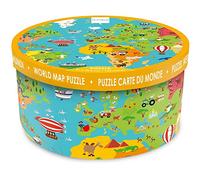 Scratch 6181076 Puzzle XXL mapamundi, 150 Piezas