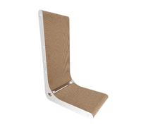 Scratch Board - L Cardboard de rascado vergonzoso para gatos | Rayas de gato en forma de tarjeta de raspado, tarjeta de rascar de relajación de gato vertical para montaje en pared para