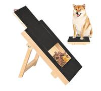 Scratch Board - Wood, 13,9 x 10,39 in Dog Nail Scratcher Treat Box Enrichment | Interactive Claw Care & Reward Station, Pet Scratch Board For Puppies, Small Dogs, Living Room, Bedroom
